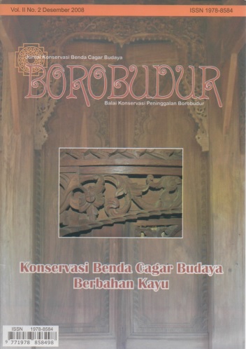 					View Vol. 2 No. 1 (2008): Jurnal Konservasi Cagar Budaya Borobudur
				